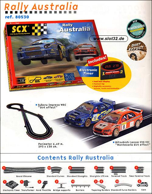 SCX trackset rally Australia C 3